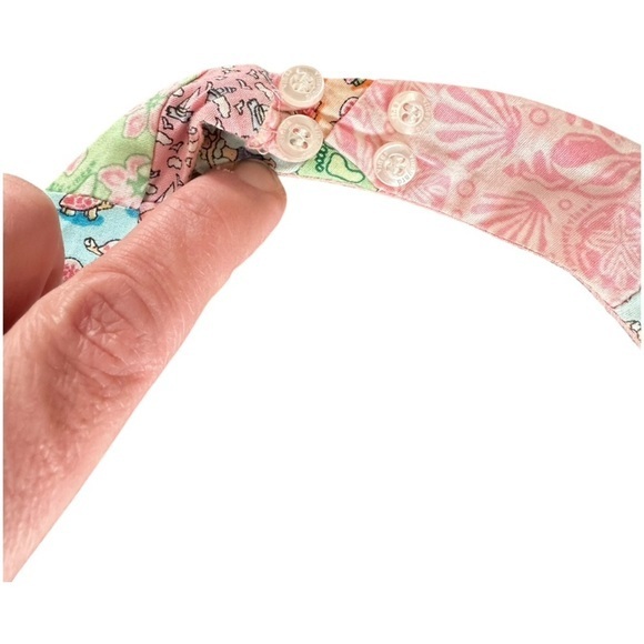 Vineyard Vines Patchwork Halter Corset Top - Size 8 - Picture 3 of 4